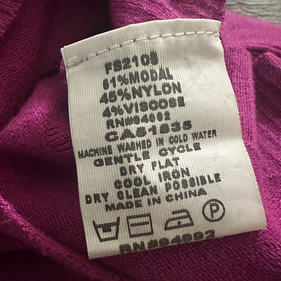 Patrizia Luca Oversized Pink Sweater - Picture 6 of 7